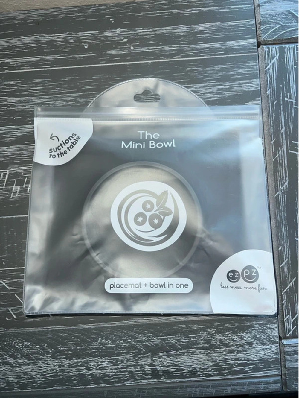 EZPZ The Mini Bowl gray